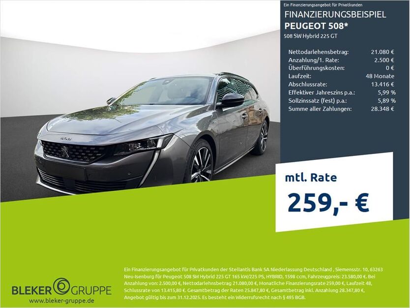 Peugeot 508 80.919 km 21.980 € Münster - Amelsbüren 48163
