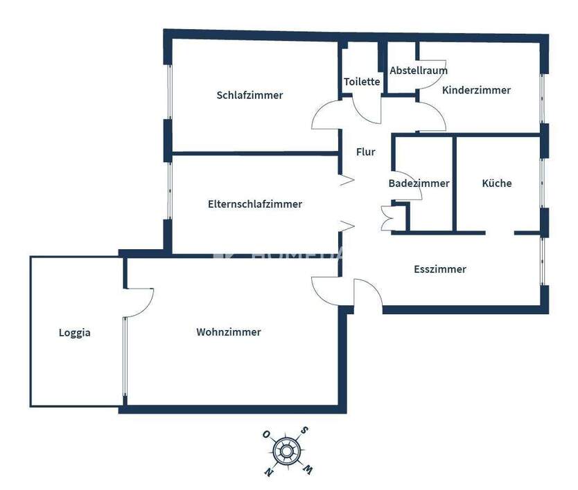Ideal geschnittene 4-Zimmer Wohnung mit Loggia und TG - Stellplatz in der beliebten Aplerbecker Mark 4 zimmer