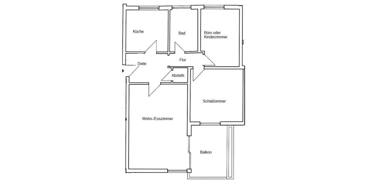 Etagenwohnung Soest - 3 Zimmer, 89 m&sup2;, 239.000&euro; | Angebot:25537909