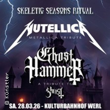 A Tribute to Metallica & Ghost 28.03.2026 Kultur- und Eventzentrum Bahnhof Werl