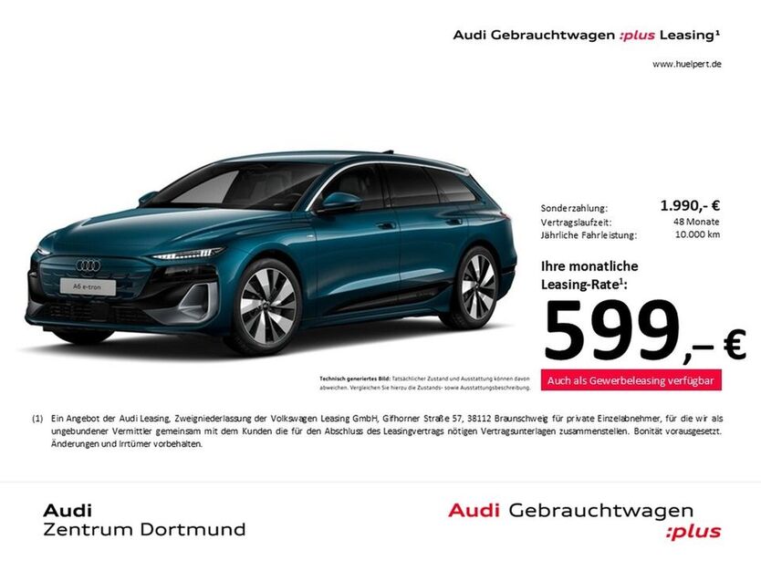 Audi A6 e-tron 6.007 km 71.677 € Dortmund 44143