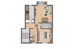 Etagenwohnung Kamen - 3.5 Zimmer, 78 m&sup2;, 117.500&euro; | Angebot:27112053