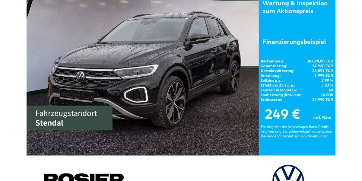VW T-Roc 5.597 km 30.890 &euro; Menden 58706