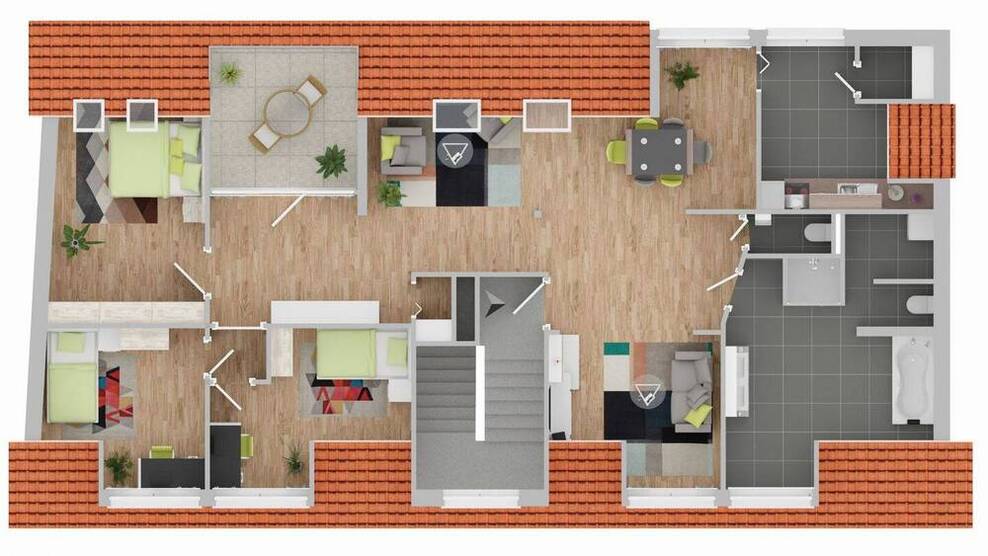 Über den Dächern der Stadt: Außergewöhnliche DG-Wohnung mit Terrasse und Blick über Stuttgart