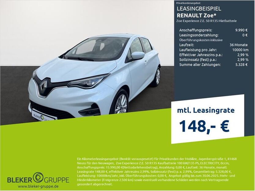 Renault ZOE 39.989 km 8.480 € Münster - Amelsbüren 48163