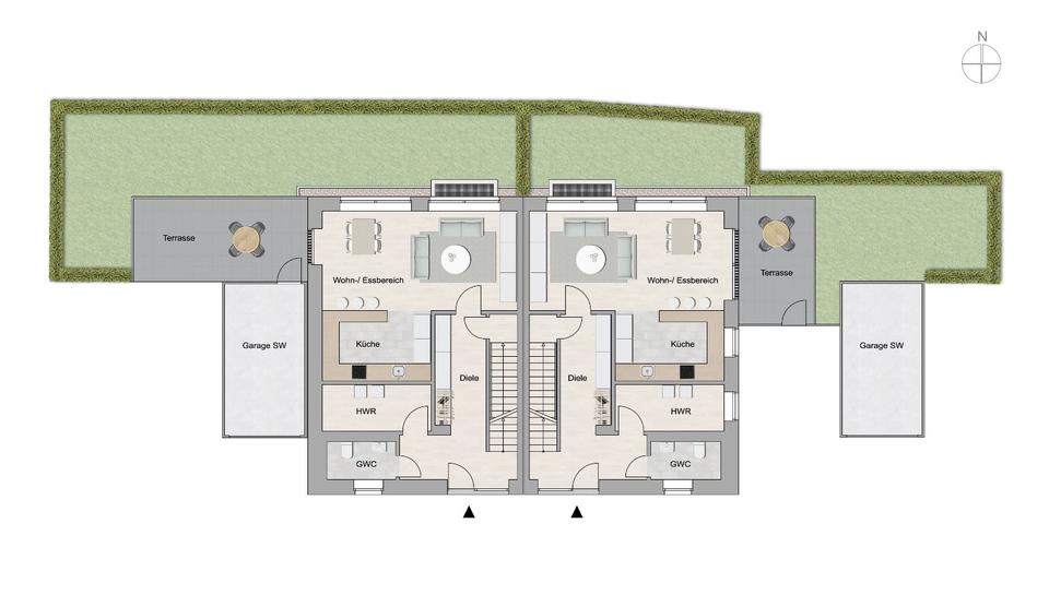 Doppelhaushälfte Hamm Berge - 530.700&euro; | Angebot:9123085