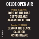 Oelde Open Air 2026 - Beyond the Black + Callejon + Rising Insane