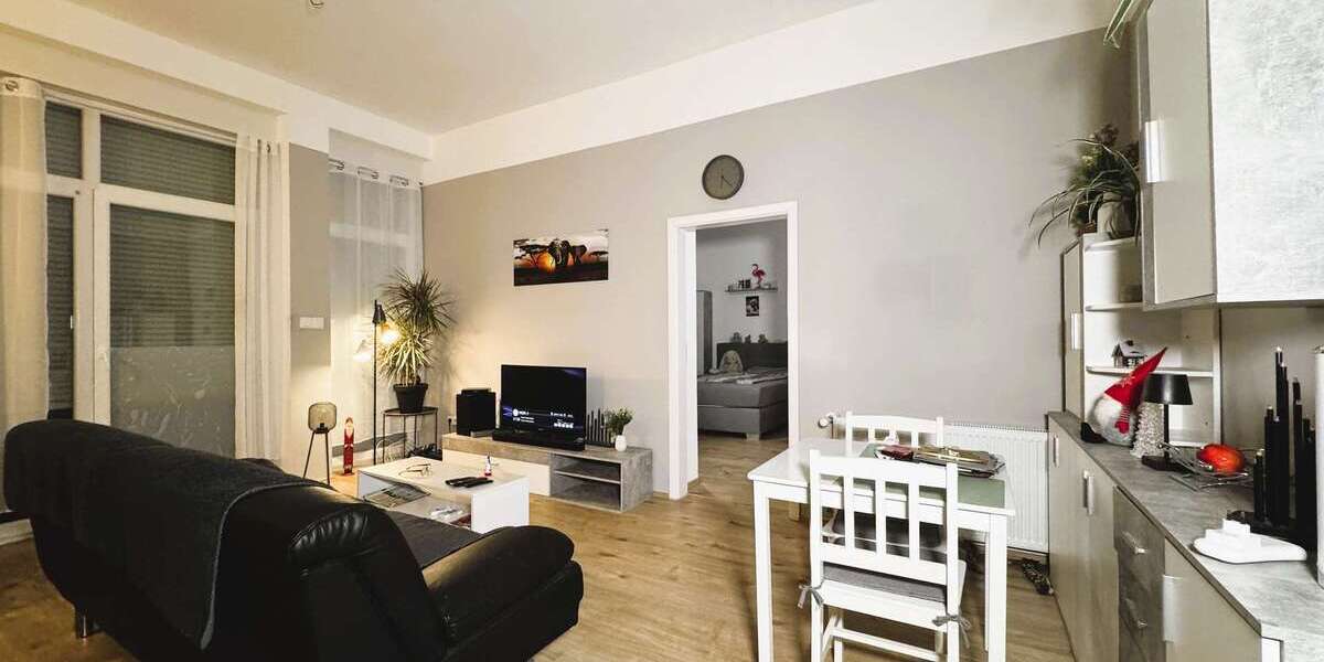 Attraktive vermietete 1,5 Zimmer, Eigentumswohnung mit Garten in Top-Zustand in HammHerringen 1.5 zimmer