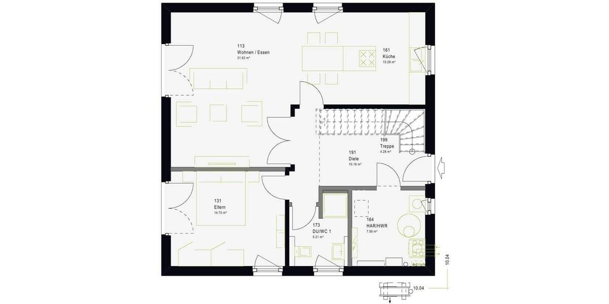 Einfamilienhaus Ennigerloh Enniger - 5 Zimmer, 138 m&sup2;, 419.550&euro; | Angebot:26797477