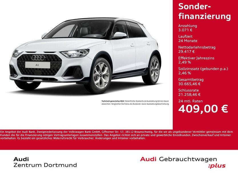 Audi A1 9.724 km 32.488 € Dortmund 44143