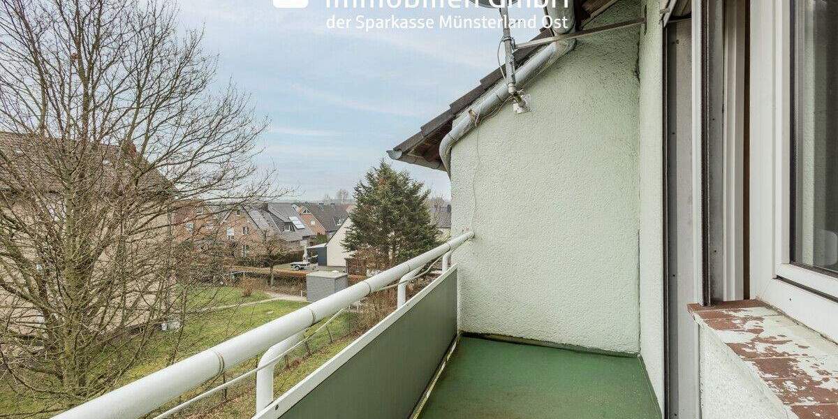 Etagenwohnung Ahlen Innenstadt - 3 Zimmer, 52 m&sup2;, 72.000&euro; | Angebot:25043453