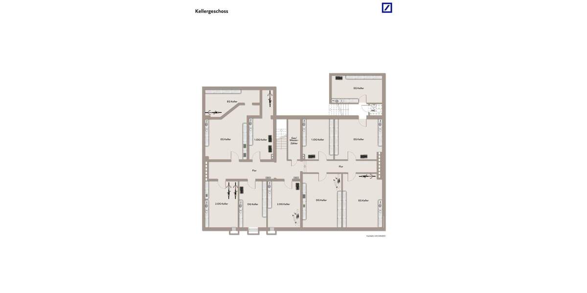 Solides Mehrfamilienhaus mit 6 WE & 2 Gewerbeeinheiten in Hamm-Mitte 1 zimmer
