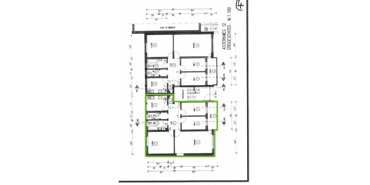 Erdgeschoßwohnung Ahlen Dolberg - 4 Zimmer, 82 m&sup2;, 150.000&euro; | Angebot:26984309