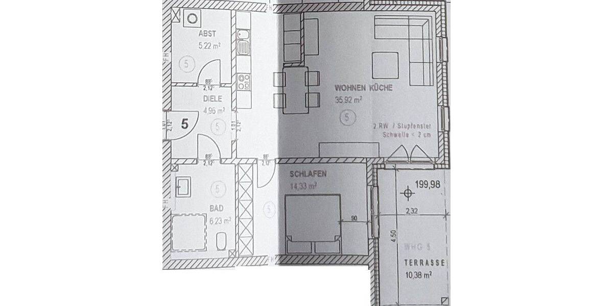 Etagenwohnung Menden Lendringsen - 2 Zimmer, 72 m&sup2;, 865&euro; | Angebot:26816141