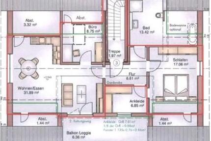 Dachgeschoss - Wohnung, Möhnesee-Körbecke 4 zimmer