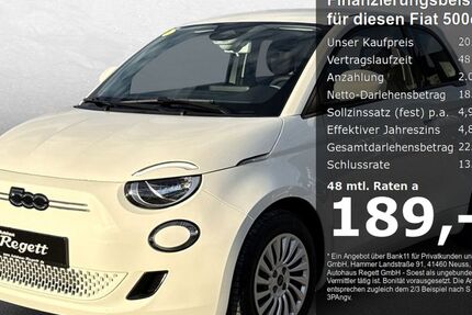 Fiat 500e 12.350 km 20.990 &euro; Soest 59494