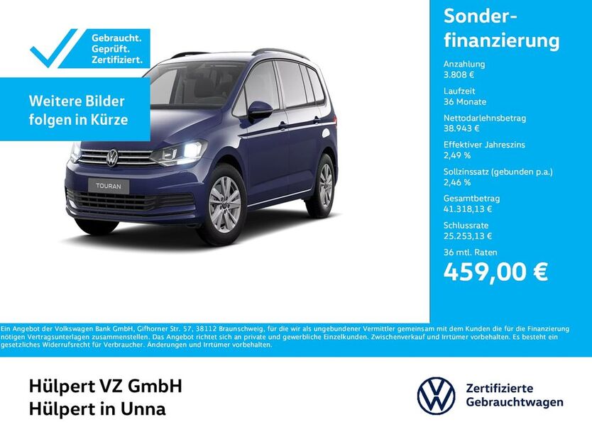VW Touran 17.003 km 42.115 € Unna 59423
