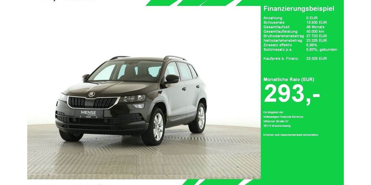 Skoda Karoq 40.507 km 23.325 &euro; Oelde (Stromberg) 59302