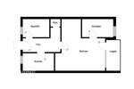 Etagenwohnung Dortmund Körne - 2 Zimmer, 48 m&sup2;, 121.800&euro; | Angebot:25799902