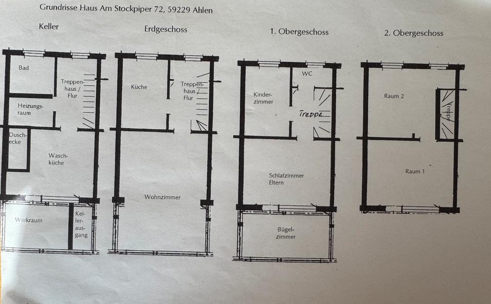 Reihenhaus Ahlen Dolberg - 6.5 Zimmer, 103 m&sup2;, 255.000&euro; | Angebot:26625635