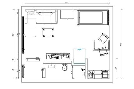1 Zimmer Apartment für Wochenendfahrer zimmer