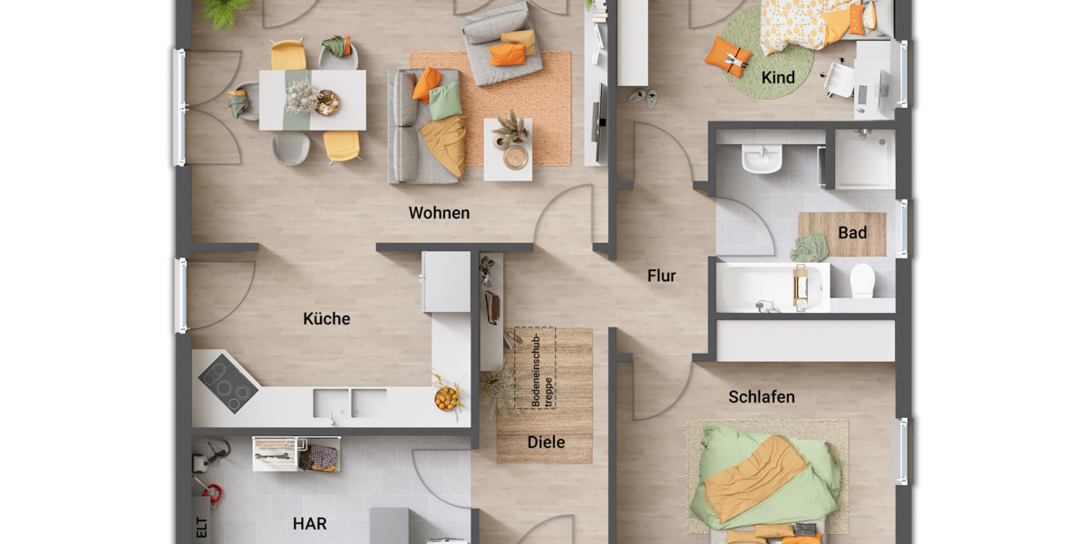 Bungalow Bergkamen Mitte - 361.030&euro; | Angebot:19467031