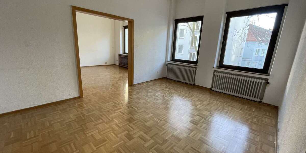 Etagenwohnung Dortmund Innenstadt Ost - 4 Zimmer, 91 m&sup2;, 1.072&euro; | Angebot:25375152