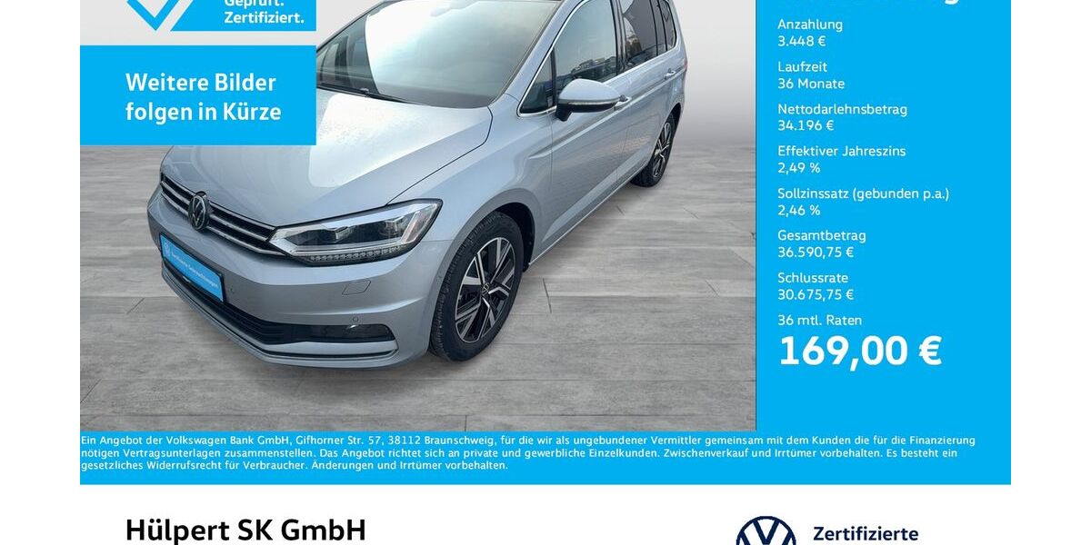 VW Touran 4.337 km 37.644 &euro; Bergkamen 59192