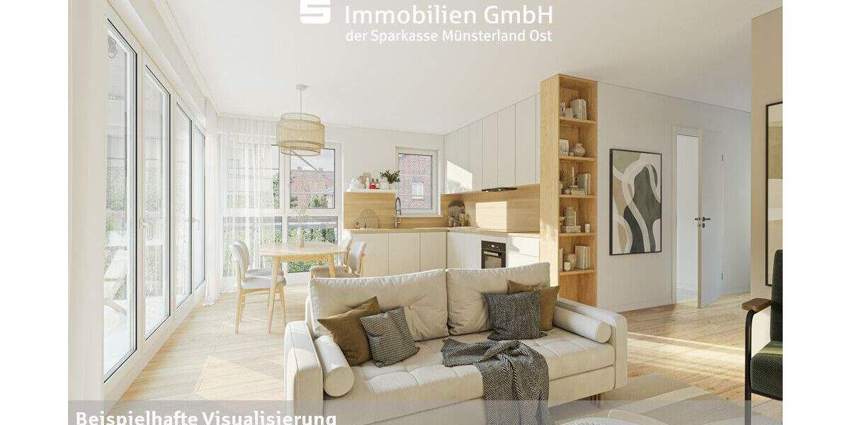 Etagenwohnung Ahlen Vorhelm - 3 Zimmer, 94 m&sup2;, 393.700&euro; | Angebot:24438311