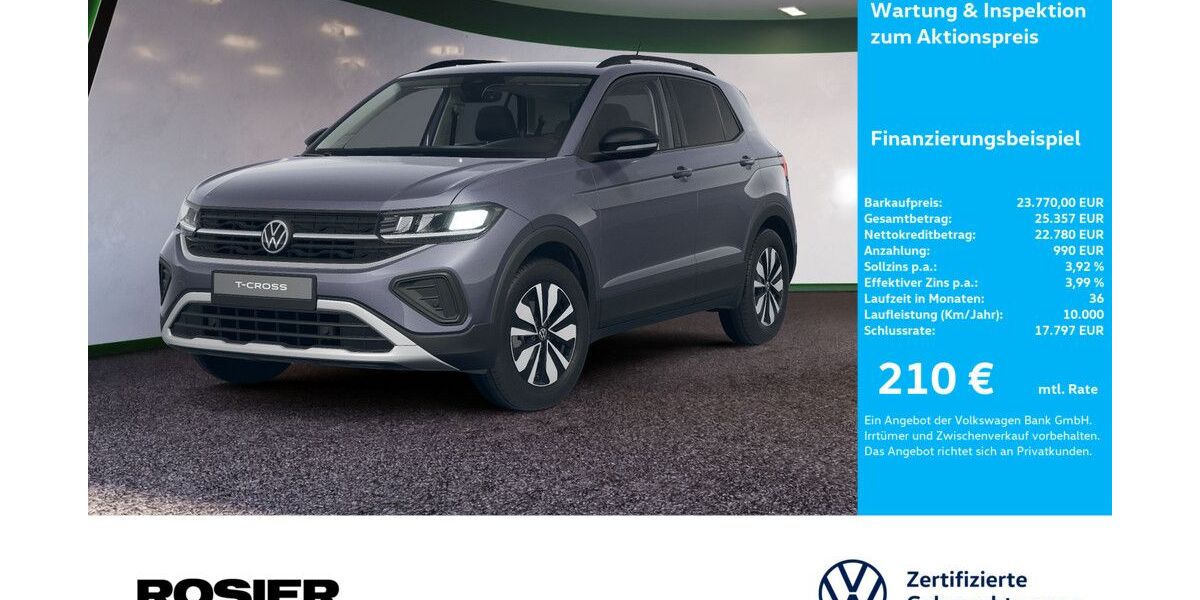 VW T-Cross 15.459 km 21.064 &euro; Menden 58706