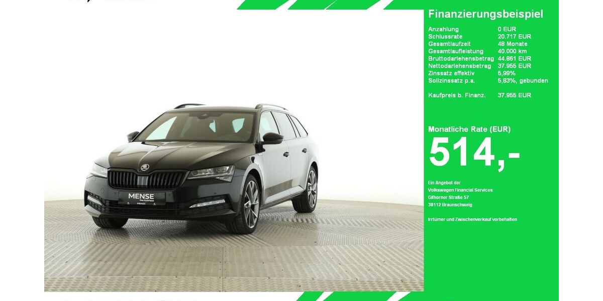 Skoda Superb 48.673 km 37.955 &euro; Oelde (Stromberg) 59302