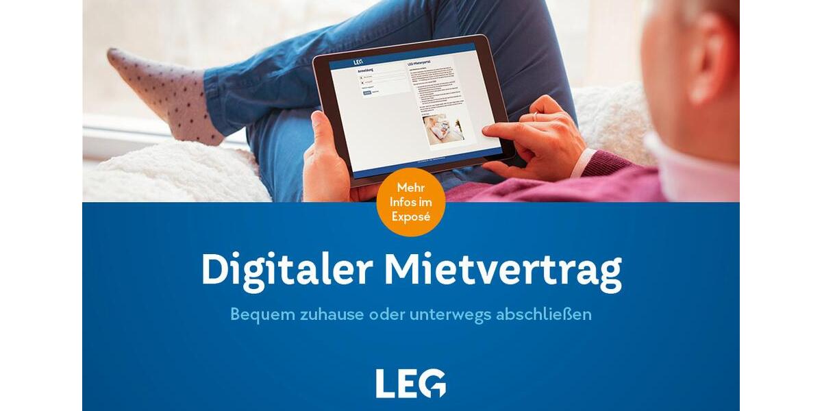 Etagenwohnung Hamm Berge - 3.5 Zimmer, 58 m&sup2;, 409&euro; | Angebot:25352667