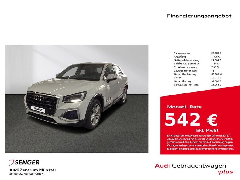 Audi Q2 27.110 km 27.780 € Münster 48153