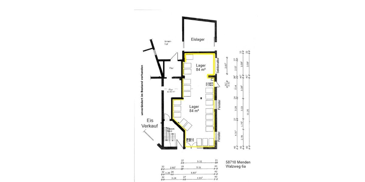 Gewerbeobjekt Menden (Sauerland) Berkenhofskamp - 680&euro; | Angebot:25382523