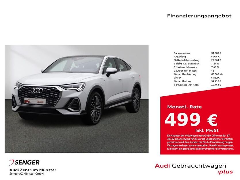 Audi Q3 95.560 km 34.880 € Münster 48153