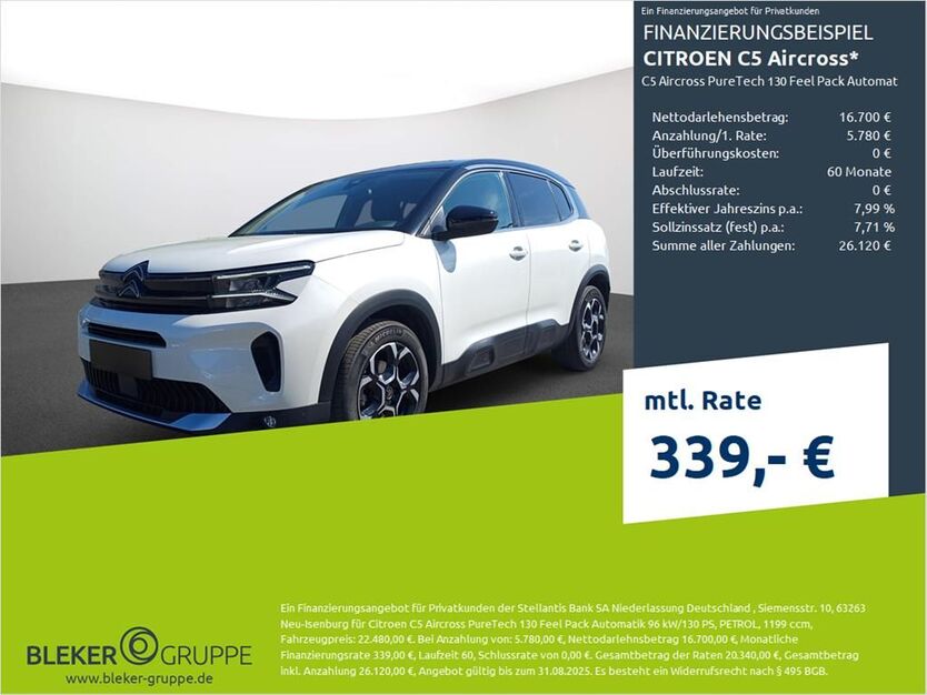 Citroen C5 Aircross 30.958 km 19.480 € Münster - Amelsbüren 48163