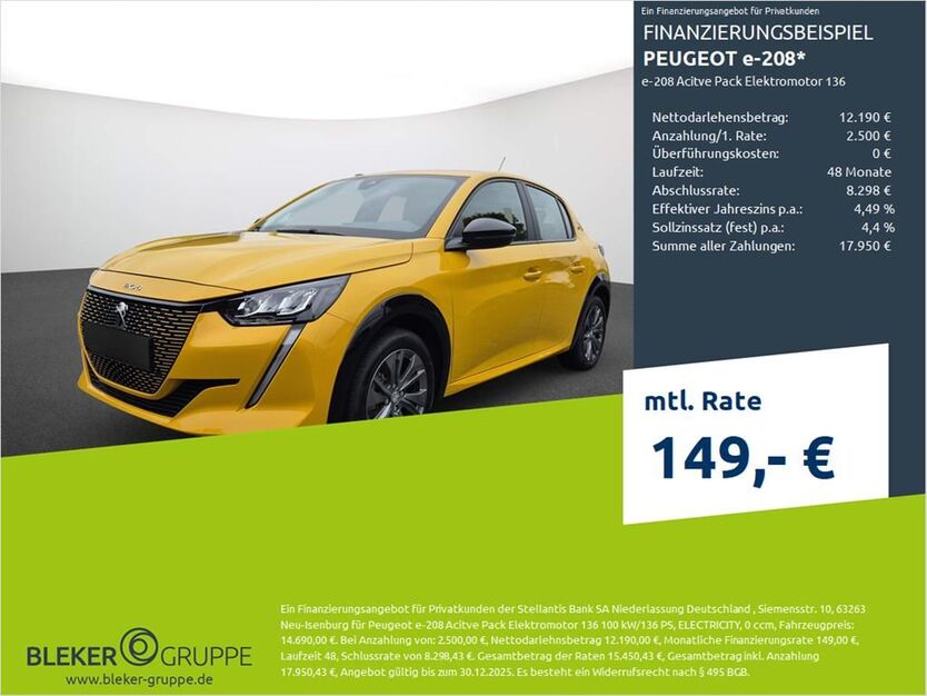 Peugeot 208 45.462 km 14.690 € Münster - Amelsbüren 48163