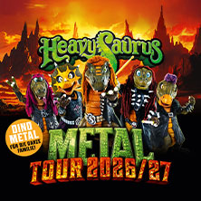 Heavysaurus - Metal Tour 2026 13.02.2026 Stadthalle Soest