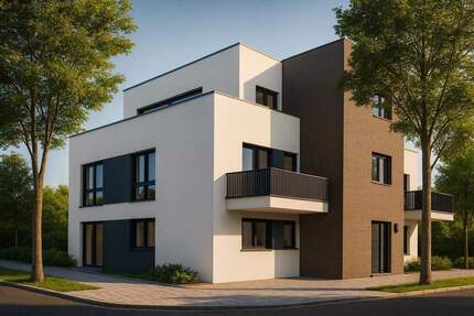 Familienfreundliche 3-Zimmer-Gartenwohnung – Neubaukomfort auf KfW-40-Niveau 3 zimmer