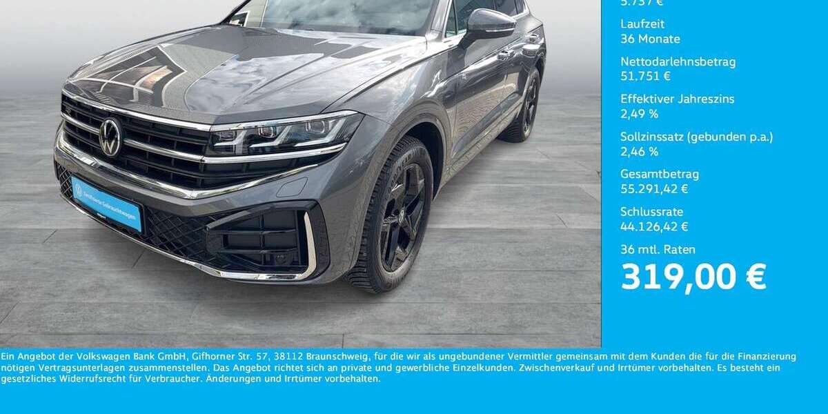 VW Touareg 26.923 km 57.444 &euro; Bergkamen 59192