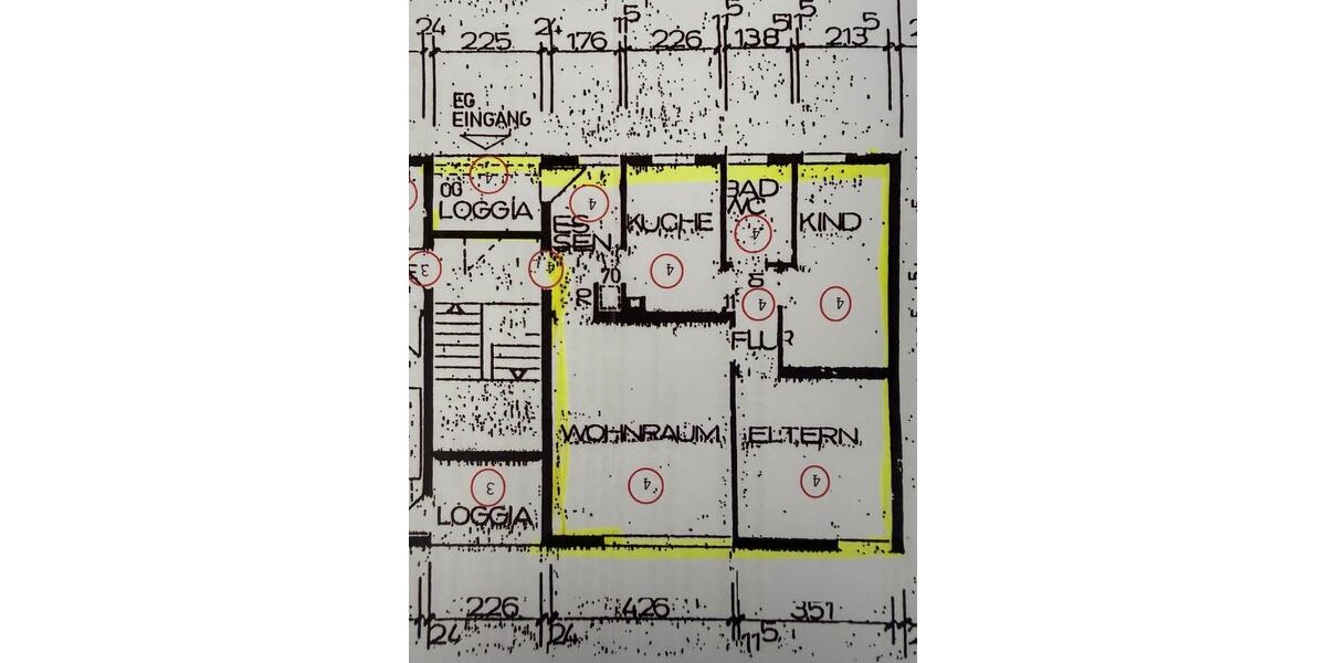 Etagenwohnung Unna Hemmerde - 3.5 Zimmer, 67 m&sup2;, 600&euro; | Angebot:26380540