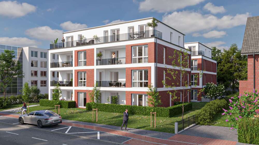 Etagenwohnung Lünen Geistviertel - 3 Zimmer, 73 m&sup2;, 383.460&euro; | Angebot:26021411