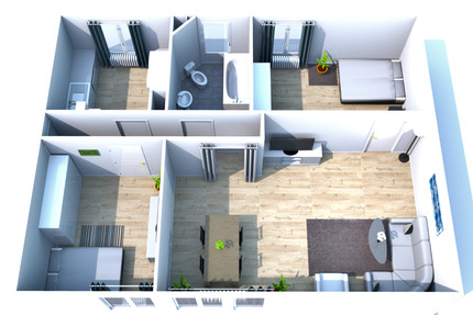 schöne 3 Zimmerwohnung in bester Lage in Unna zimmer