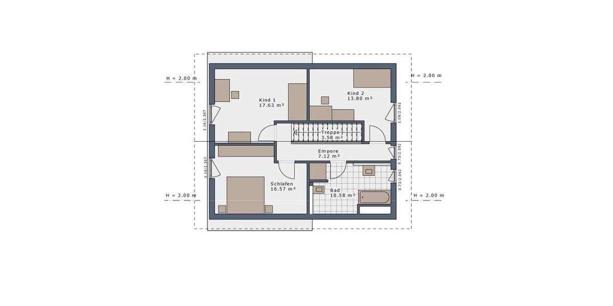 Einfamilienhaus Dortmund Eving - 5 Zimmer, 140 m&sup2;, 1.999&euro; | Angebot:26151784