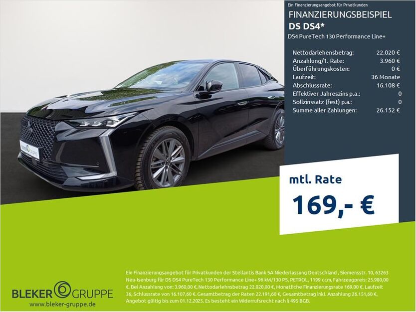 DS Automobiles DS4 9.800 km 25.280 € Dortmund 44263