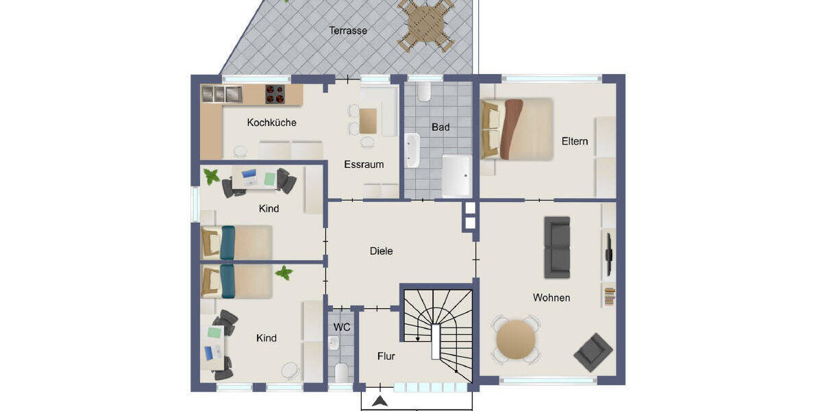 Mehrfamilienhaus, Wohnhaus Hamm Bockum-Hövel - 7 Zimmer, 207 m&sup2;, 399.000&euro; | Angebot:22450129