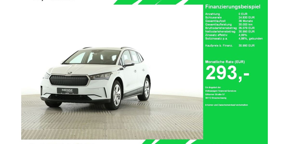 Skoda Enyaq 8.305 km 30.990 € Oelde (Stromberg) 59302