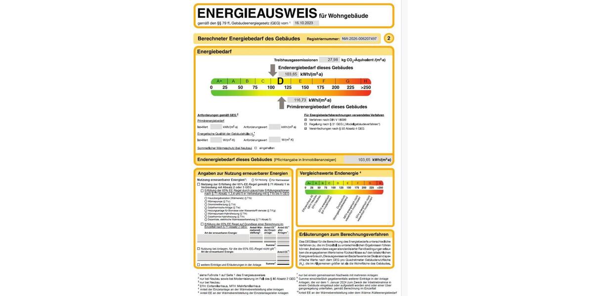 Reihenhaus Bönen - 5 Zimmer, 120 m&sup2;, 279.000&euro; | Angebot:25431365