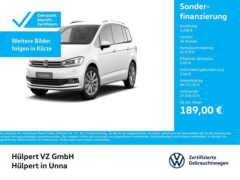 VW Touran 19.844 km 34.711 € Unna 59423