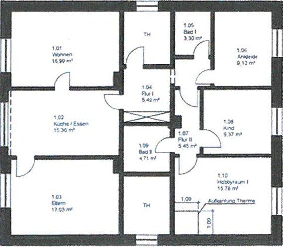 Etagenwohnung Hamm Braam-Ostwennemar - 5 Zimmer, 95 m&sup2;, 1.045&euro; | Angebot:26302941